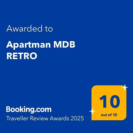 Apartman Mdb Retro Subotica Eksteriør billede
